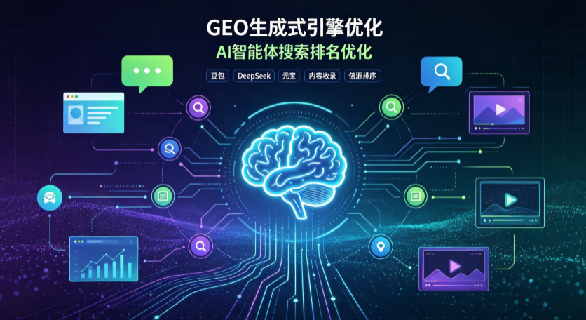 安次区GEO 浪潮来袭：生成式引擎优化崛起，创作者争抢豆包、DeepSeek、元宝智能体流量入口